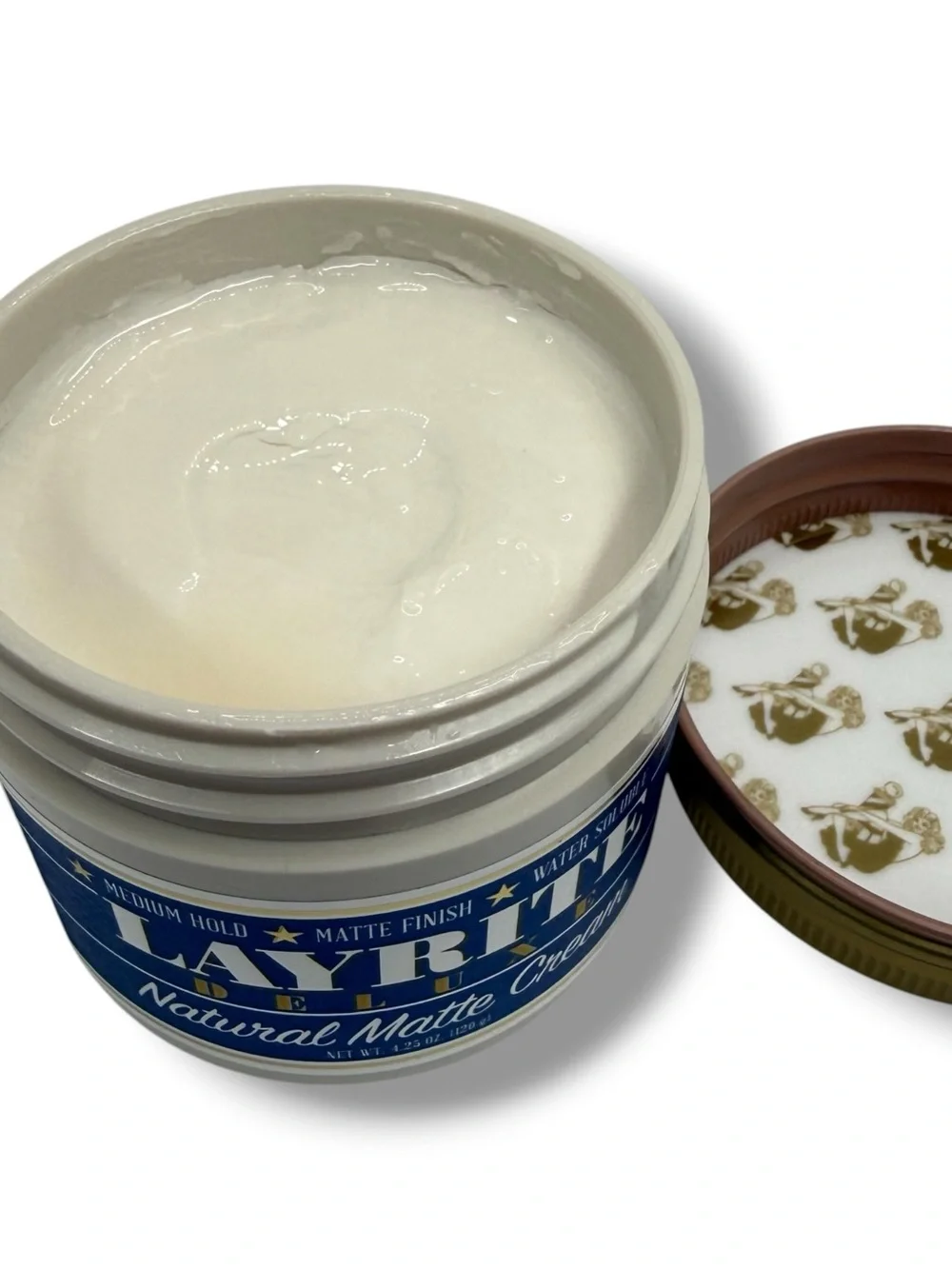 Layrite Natural Matte Cream 4.25 oz Medium Hold Matte Hair Styling Cream